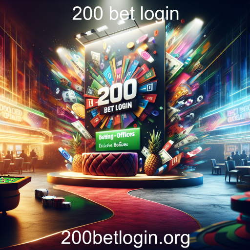 Desvendando as Ofertas Especiais no 200 Bet Login
