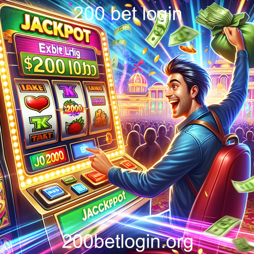 Descubra a Emoção dos Jackpots no 200 Bet Login